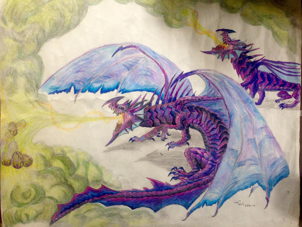 Fellcloud Dragon by Labyrinth-Knights on DeviantArt