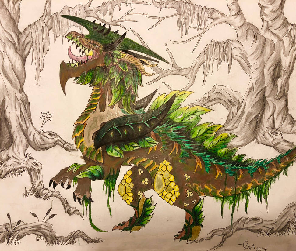 Twinesleaf Dragon (revamped) by Labyrinth-Knights on DeviantArt