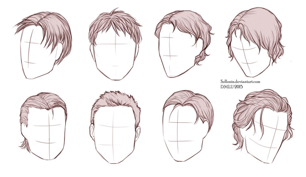 FEMALE and MALE HAIRSTYLES by Cipple on DeviantArt