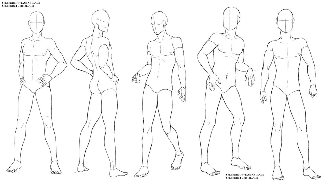 Featured image of post Anime Body Base Female And Male Pose How to draw male anime body base