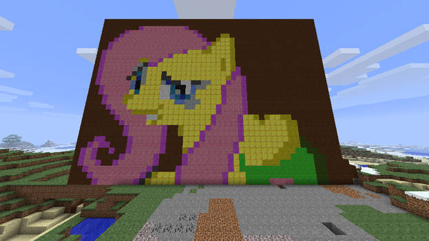 Minecraft Fluttershy troll