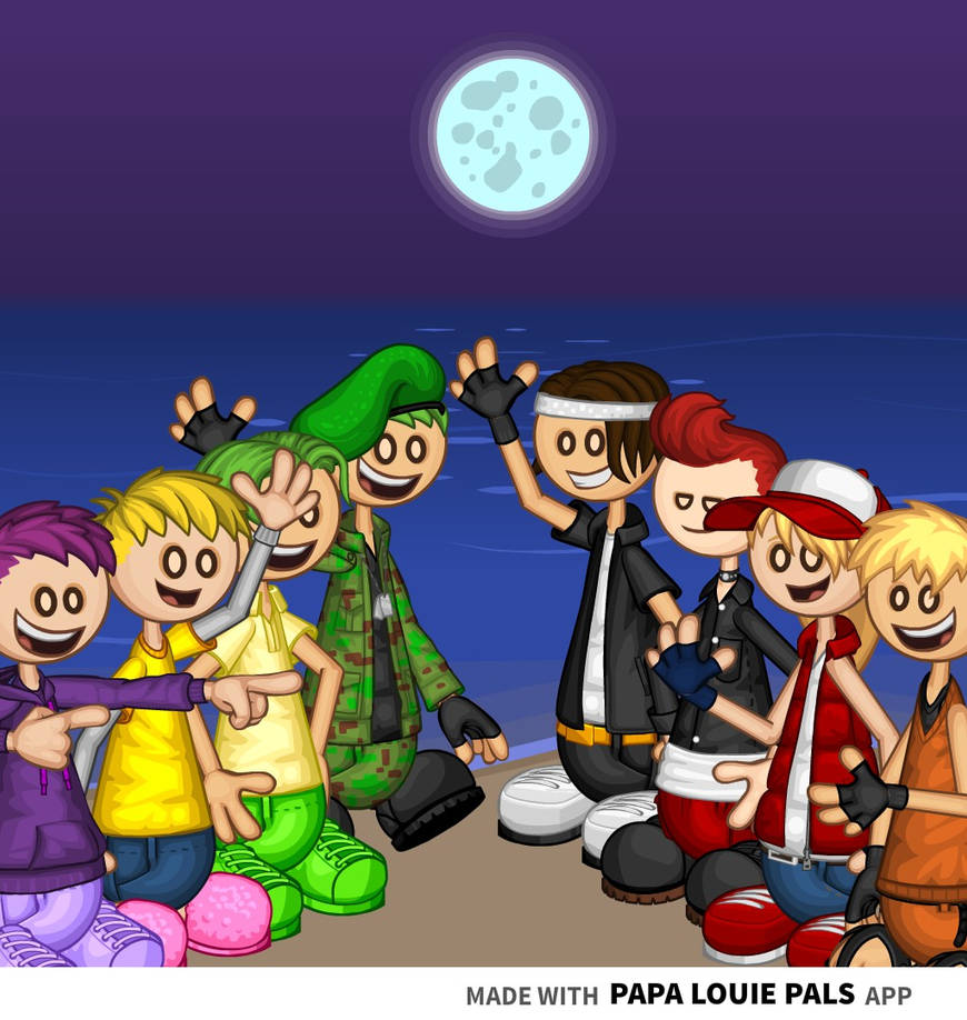 HTF meets KOF by Sadcubexme on DeviantArt