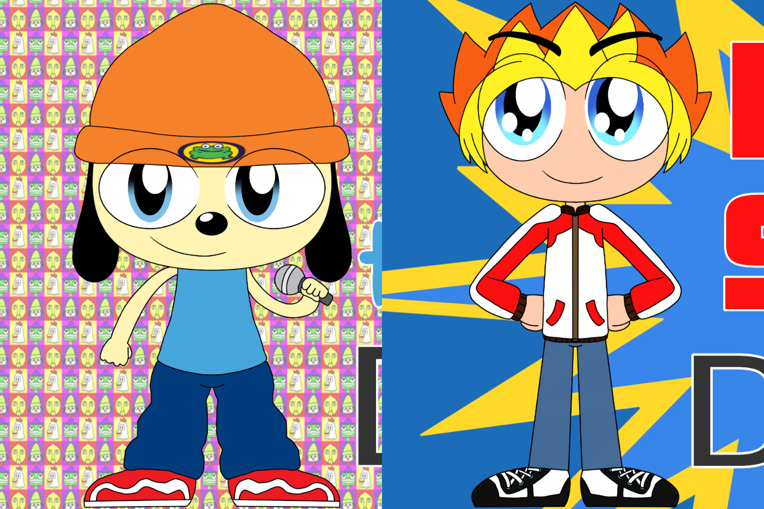 What if PaRappa Anime was dubbed in English? by ChiareyChan on DeviantArt