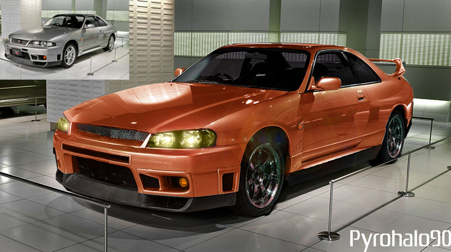 Nickelodeon R33 Nissan R33 Photoshopped Into R34 by pyrohalo90 on DeviantArt