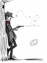 Billy The Kid for #sketch_dailies