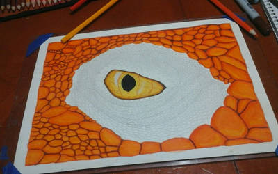 Reptile eye WIP