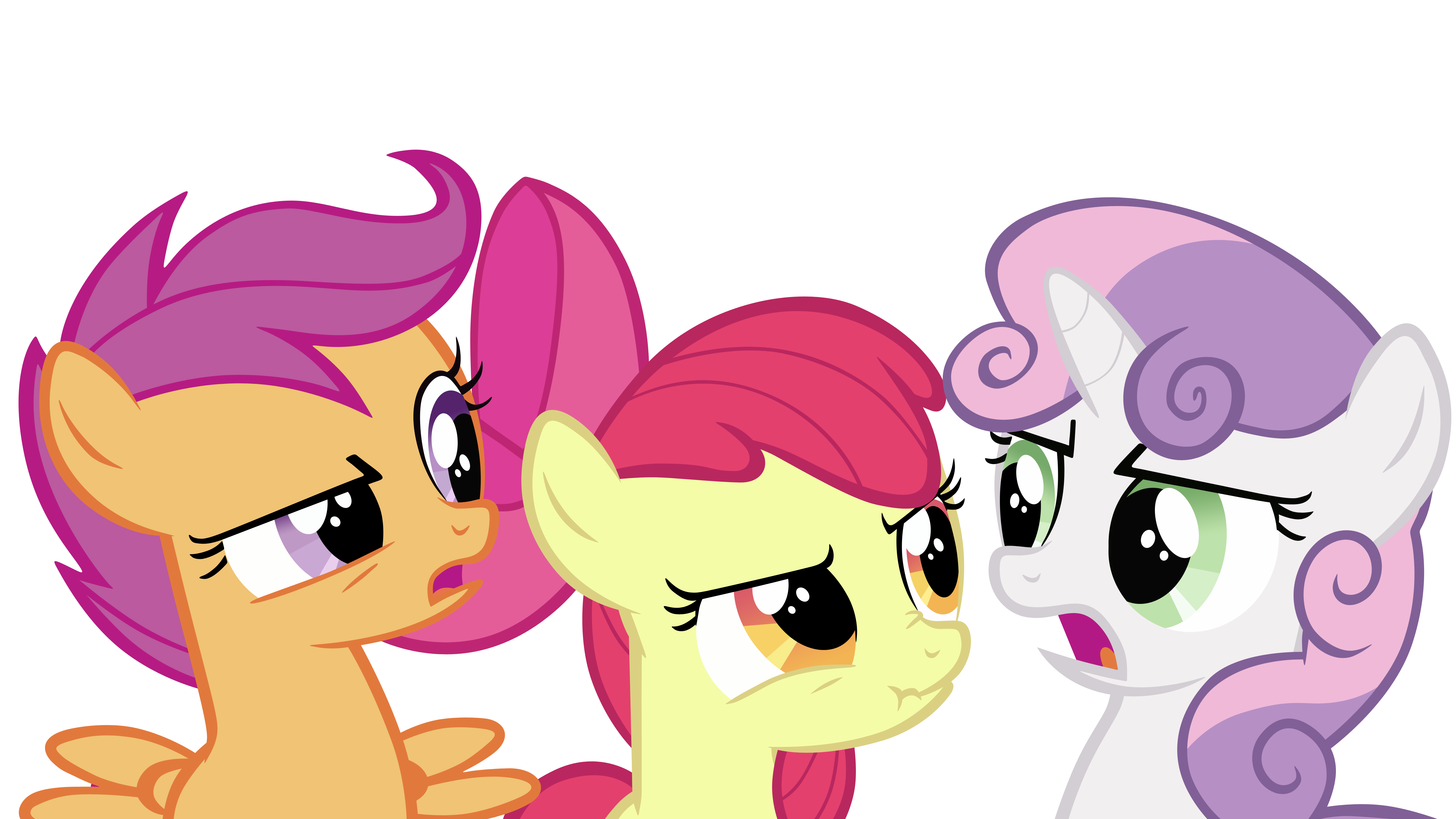 Cutie Mark Crusaders in bad mood...