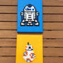 Star Wars: R2-D2 and BB8- Hama Canvas