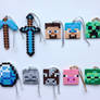 Minecraft Hama Bead Ornaments