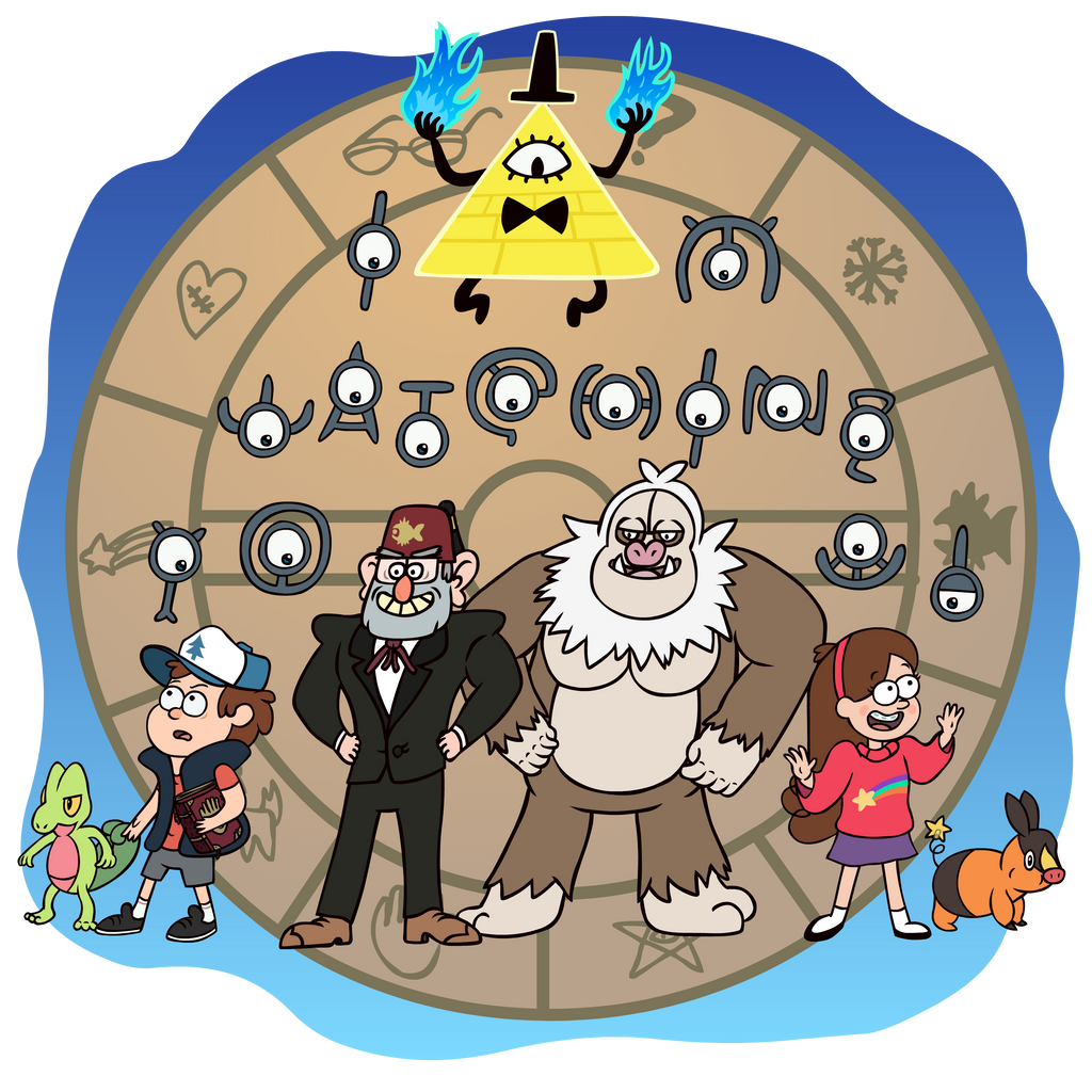 Gravity falls x Pokemon crossover, the teams that I think each main  character would have : r/gravityfalls
