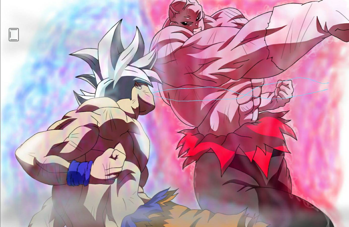 goku mui vs jiren by drawtimech on DeviantArt