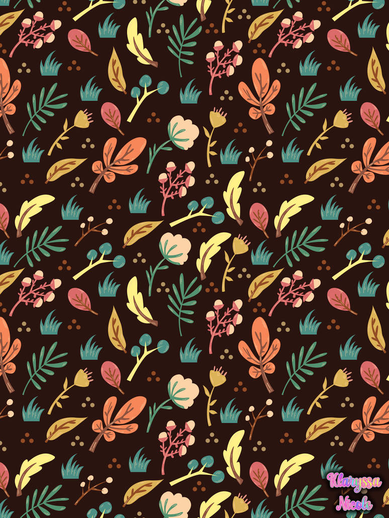 Cottagecore Plant and Floral Seamless Pattern by KlaryssaNicole on ...