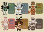 Holiday Charmies Adopts (OPEN) by Dracononite