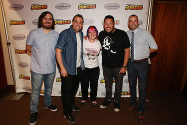 I meet the Impractical Jokers! by Punthead