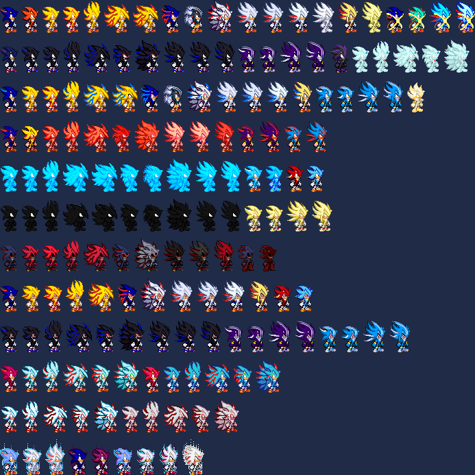 Shadic The Hedgehog Forms (2024) by MA-Hedgehog on DeviantArt