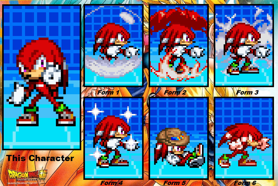 Kuckles Form Angelverse Knuckles' Official Forms by MA-Hedgehog on DeviantArt