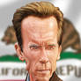 Arnold Schwarzenegger Caricature