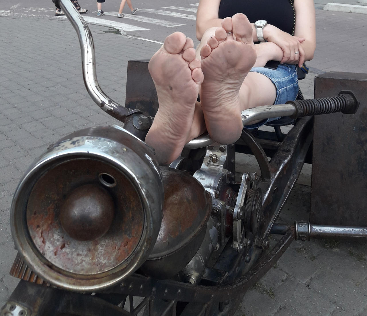 Bare Foot Riders Wanna ride with a barefoot gal? by Malcador666 on DeviantArt