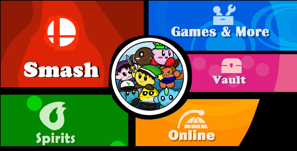 Super Smash Bros. Ultimate Menu by StarWarriorJian on DeviantArt