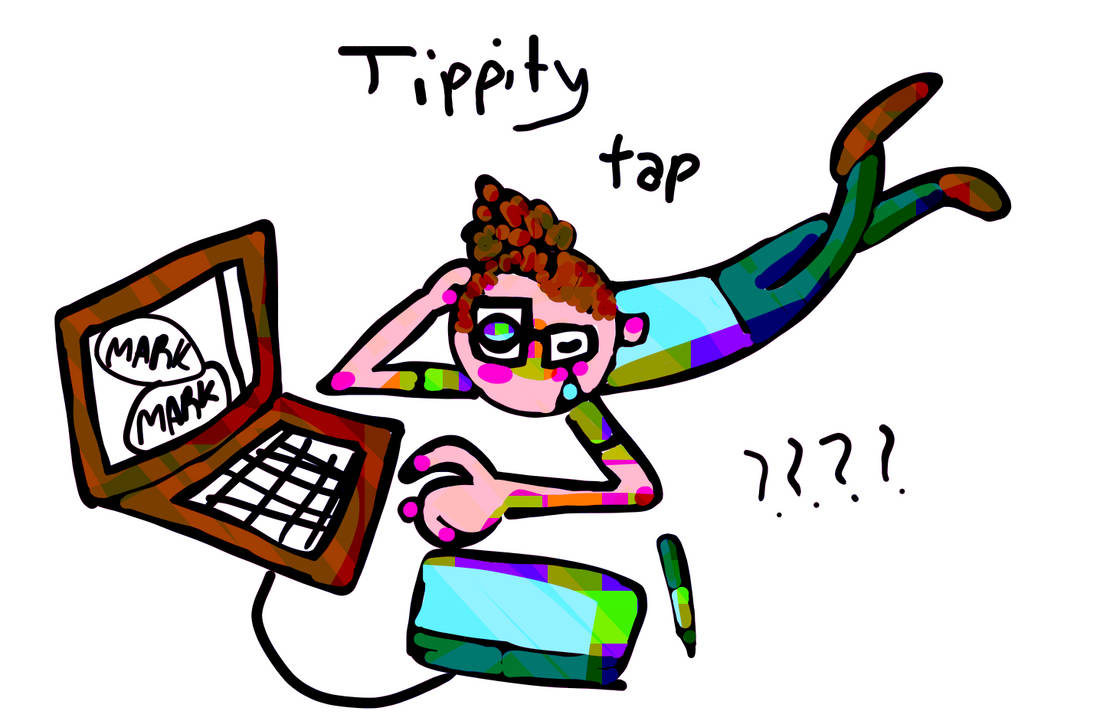 Tippity Type Tippity Tap???? by MarkieMooArt on DeviantArt