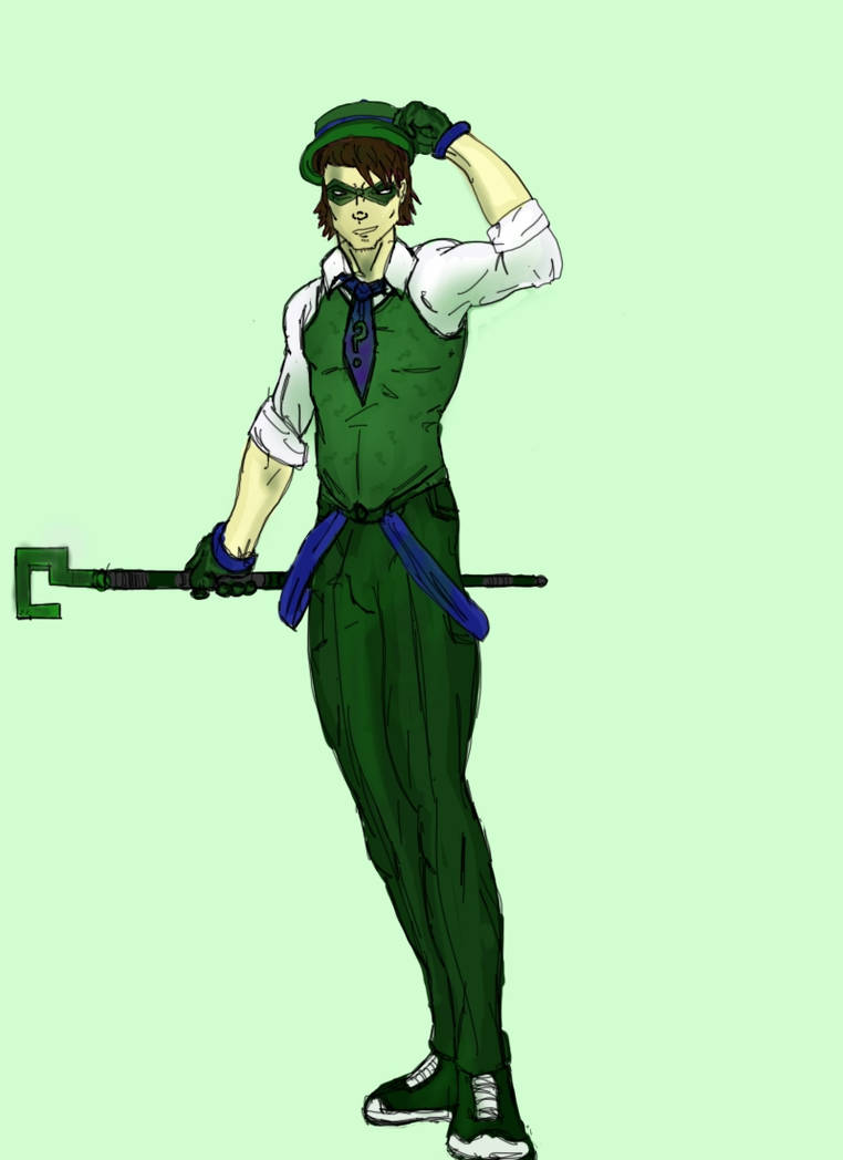 Color Swapped Riddler Riddler Colored by JTmovie on DeviantArt
