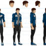 Devin (Animation Character Commission Turnaround)