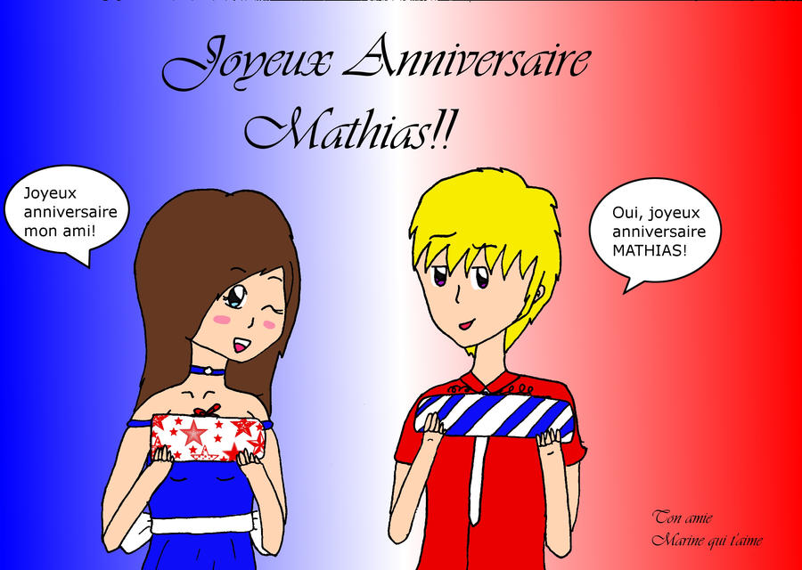 Joyeux Anniversaire Mon Ami By Drawithfriend77 On Deviantart Joyeux Anniversaire Mon Ami By Drawithfriend77 On Deviantart