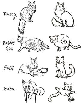 Comic Cats - Who is Who