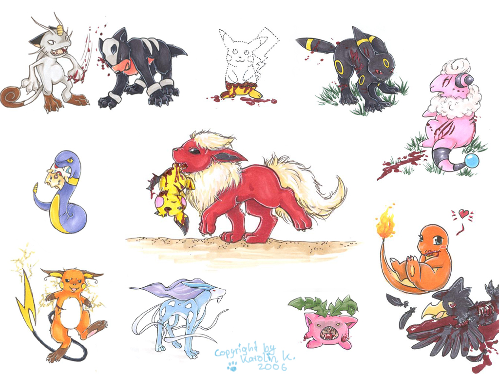 Pokemon macabre