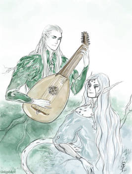 Gift : Legolas and Katinarrie