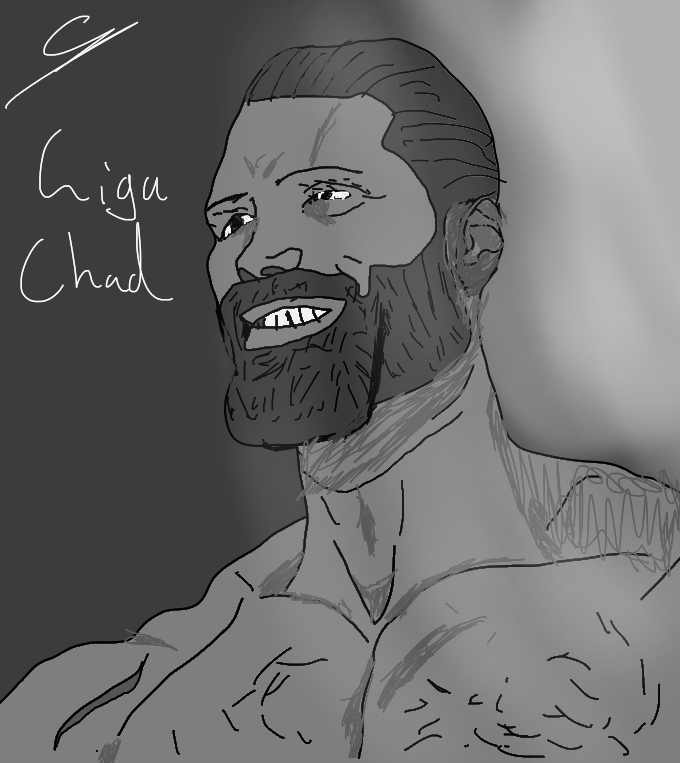 Giga Chad On Top by MrGussiBoiYT on DeviantArt