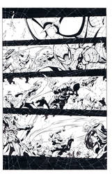 avenging spiderman sample page