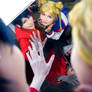 Usagi and Seiya cosplay