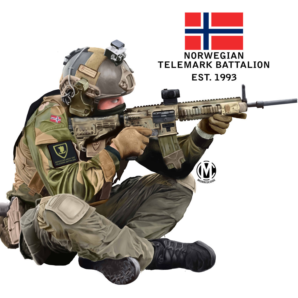 Telemark Drawing Norwegian Telemark Battalion by Samvangogh on DeviantArt