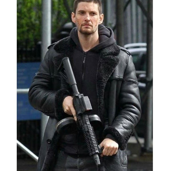 Punisher Billy Russo Jigsaw Black Leather Jacket by alexander2222222 on ...