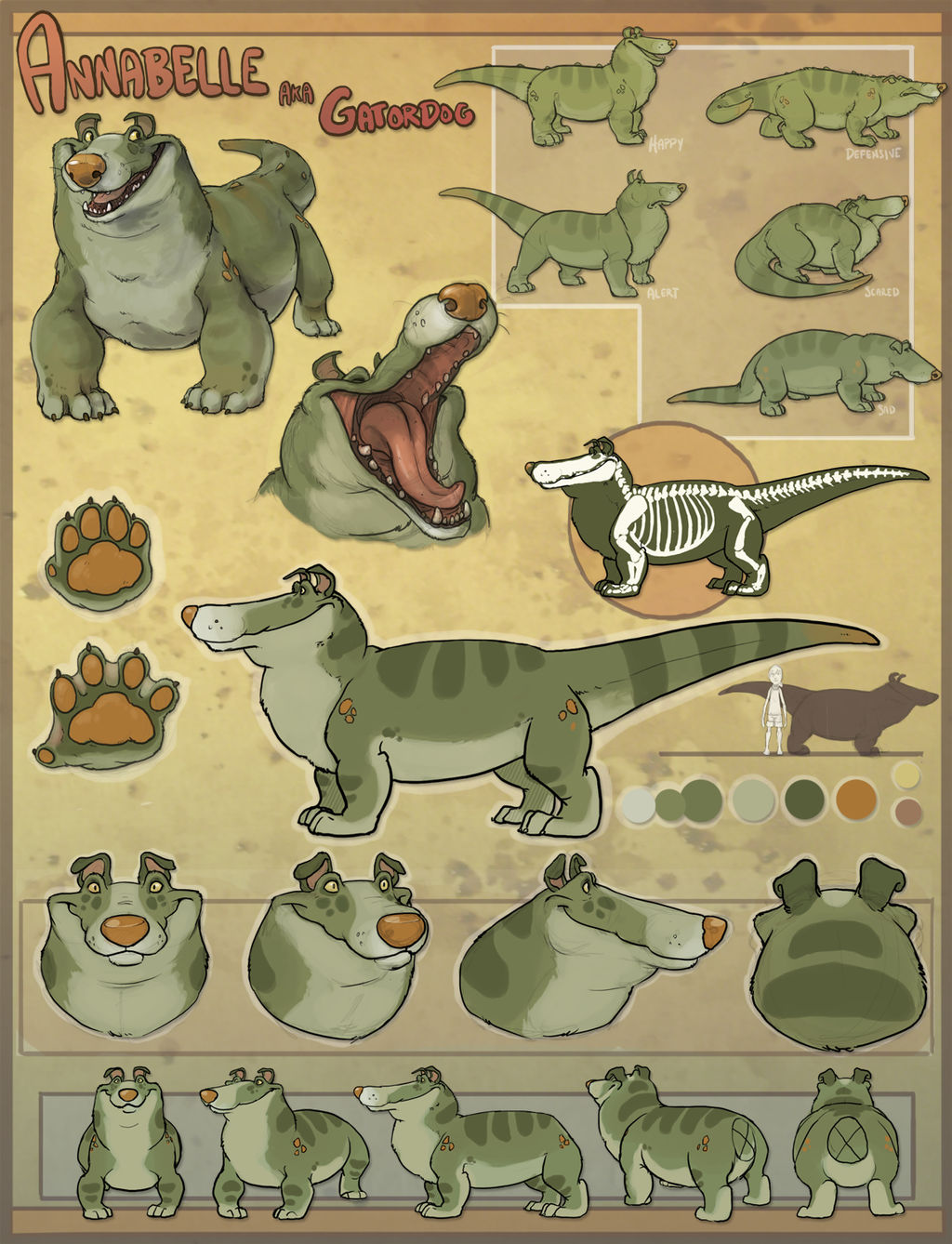 Gatordog Character Sheet