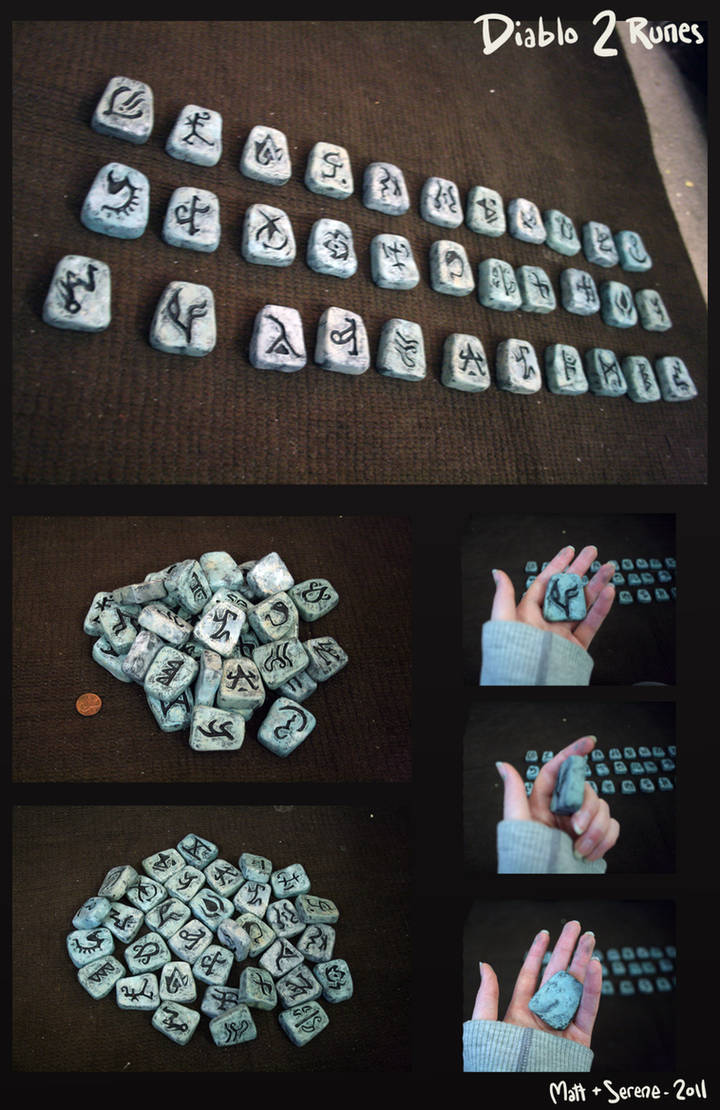Diablo 2 Rune Vector Diablo 2 Runes by colonel-strawberry on DeviantArt