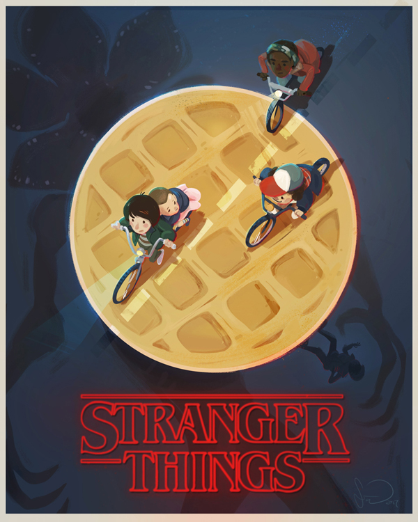 Stranger Things Col Stranger Things Poster by colonel-strawberry on DeviantArt