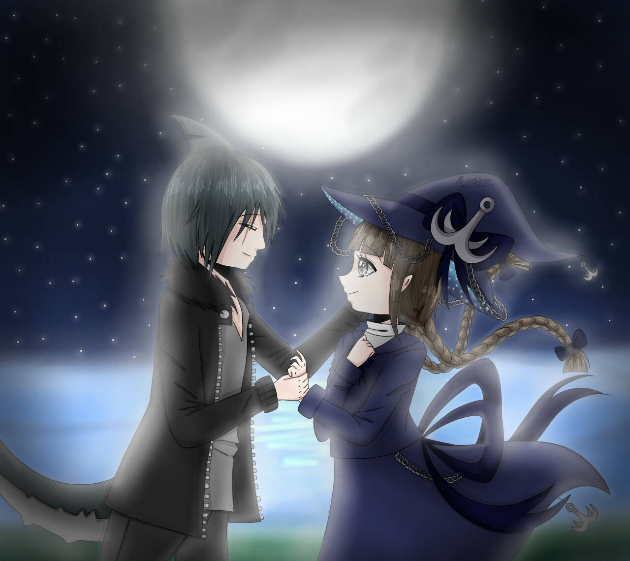 Wadanohara and Samekichi