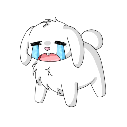 Bunny crying GIF by Kawurin on DeviantArt