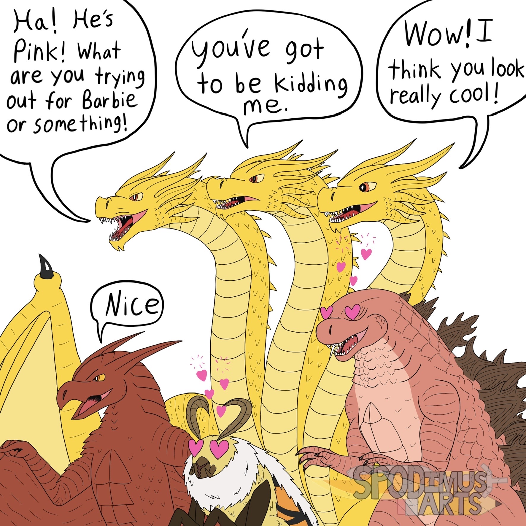 Page 2 Godzilla 2025 comic by SpodimusPrime on DeviantArt