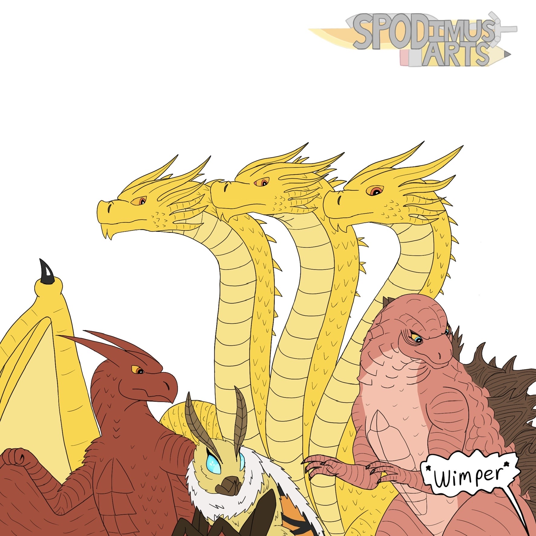 Page 3 Godzilla 2025 comic by SpodimusPrime on DeviantArt