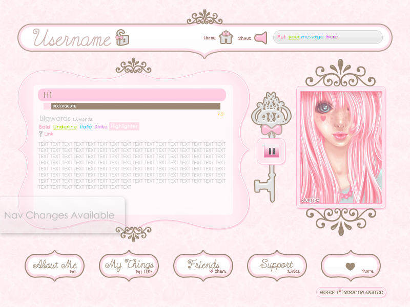 Pink Royal Imvu Layout By Jurishi On