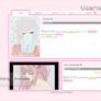 Pink Tab Layout