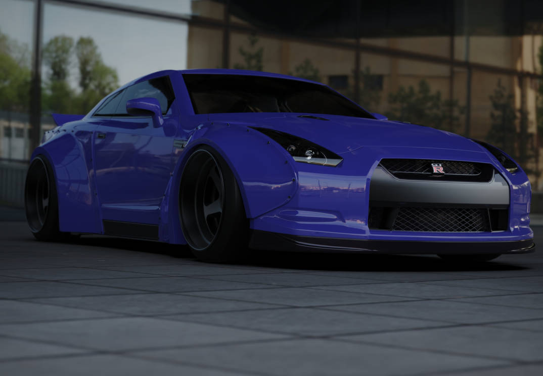 Nissan GTR R35 by alv4ro018 on DeviantArt