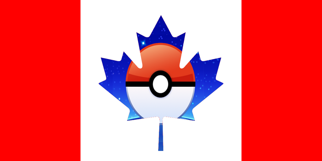 Canadian Red Pokémon Pokemon Go Canadian Flag by DJSpenceMakesArt on DeviantArt
