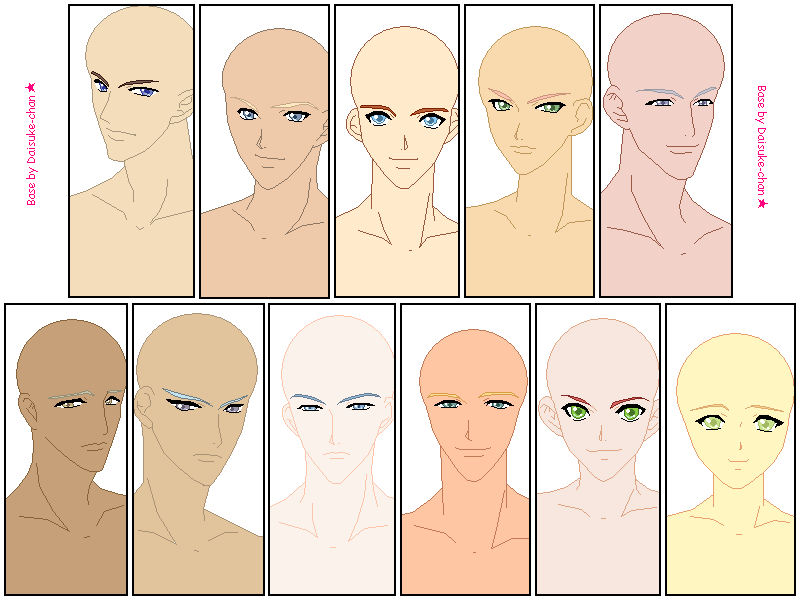 Group Base 01 by KawaiiDaisukeChan on DeviantArt