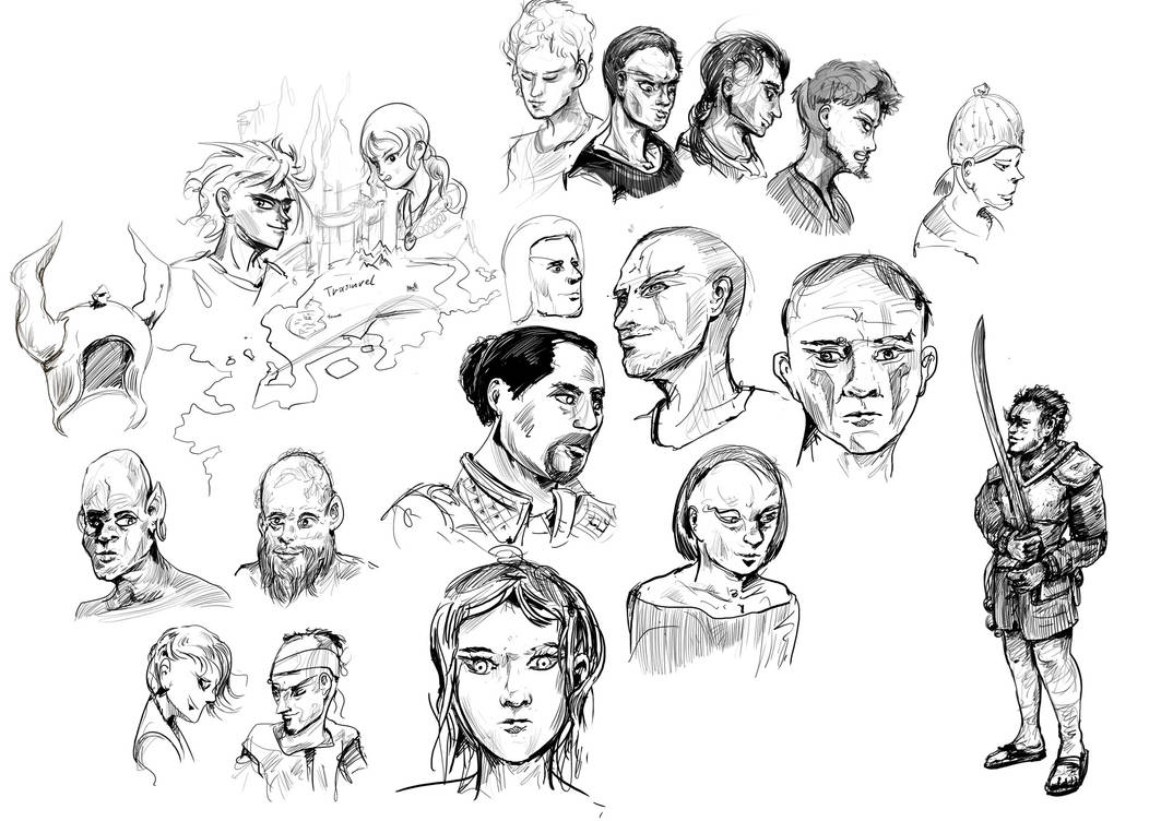 Decatur Character Designs Character design set 2 by Sarcadis on DeviantArt