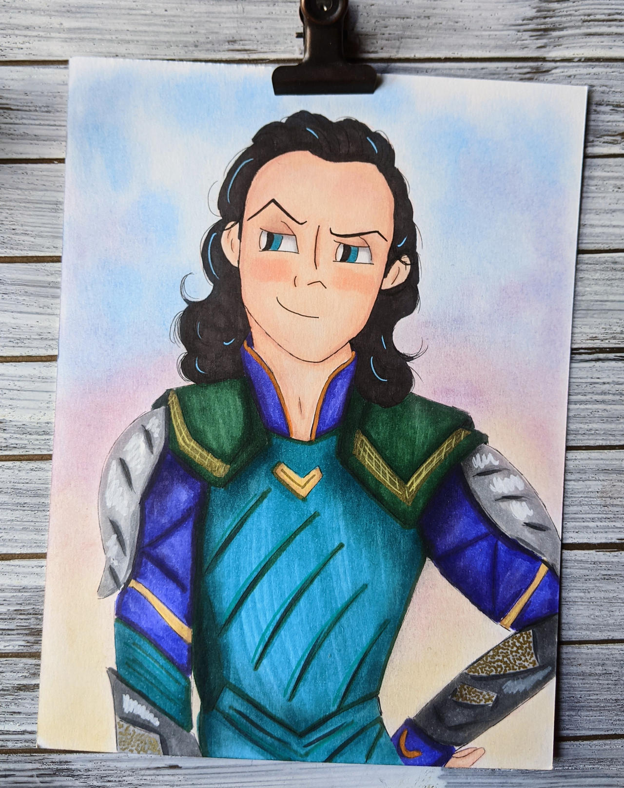 Loki Ragnarok Drawings Loki Thor Ragnarok by ElizabethRuthArt on DeviantArt
