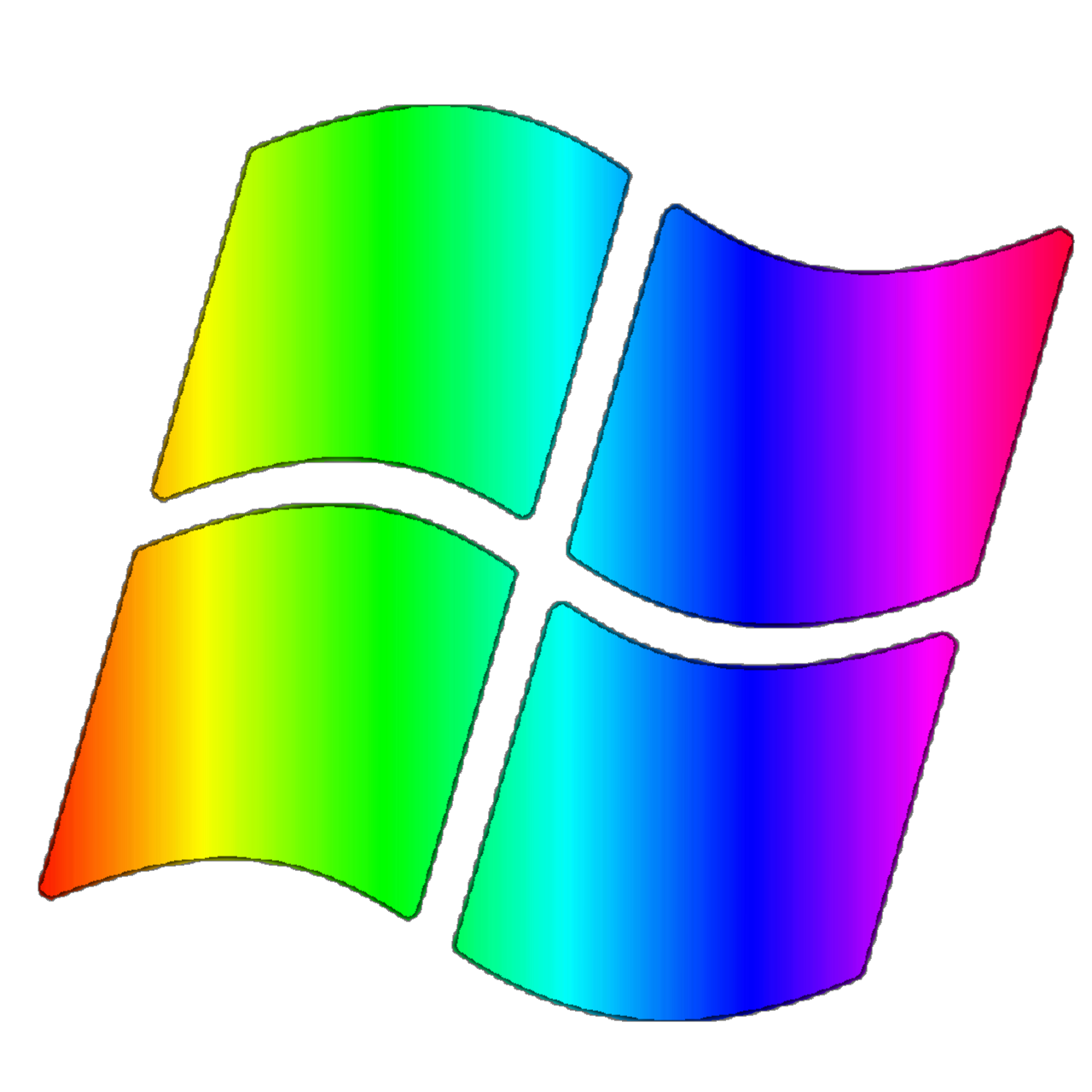 Windows XP Chromatic Style Logo by Aidenwindows88 on DeviantArt